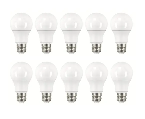 Bot Lighting KIT 10 Lampadine led goccia opale E27 8,5w 806lm 3000K ELD1009X2BB