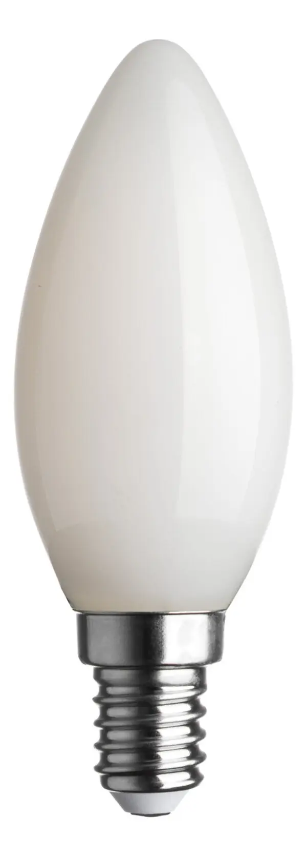 BOT LIGHTING lampadina Dimmerabile oliva led E14 5,9 W 806LM 2700K luce calda vetro Bianco latte full glass MLD2006x2D