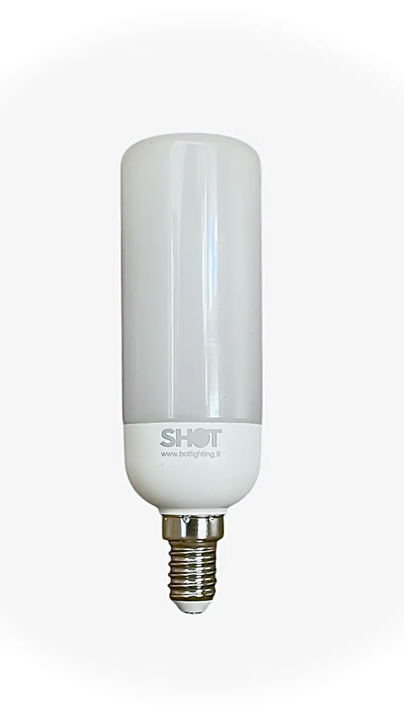 BOT LIGHTING lampadina led tubolare T37 8W E14  2700K 1055lm luce calda SLD7309X2