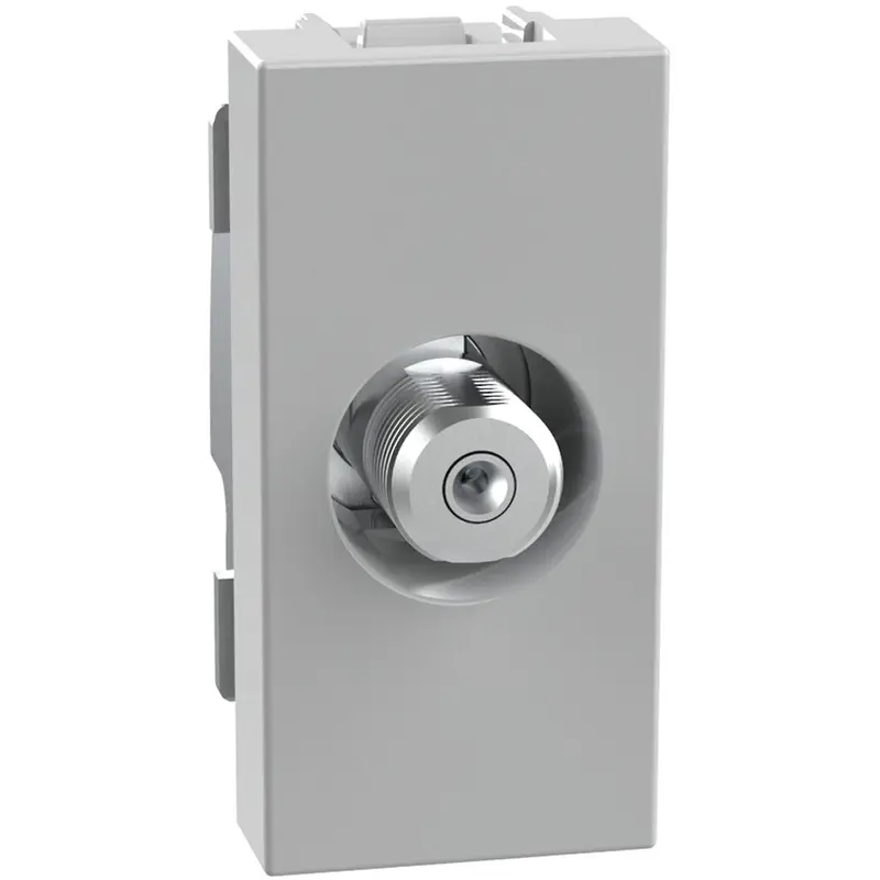BTICINO Connettore coassiale TV tipo F - impedenza 75 ohm - aggancio a vite JG4202F