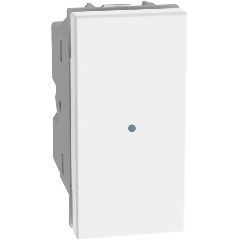 BTICINO MatixGO Invertitore assiale Bianco 1P 10 AX – 250 Va.c. - non illuminabile JW4054