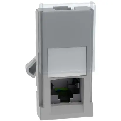 Bticino MatixGO Presa Ethernet RJ45 Cat 6 Grigia JG4279C6