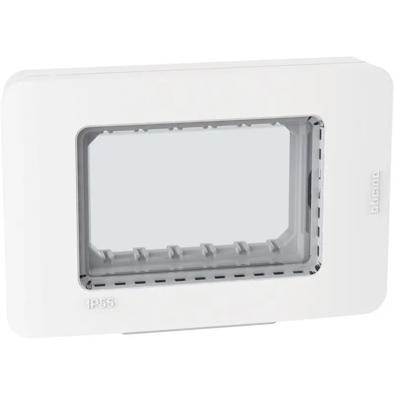 BTICINO Placca IP55 3 moduli - bianco 28603W