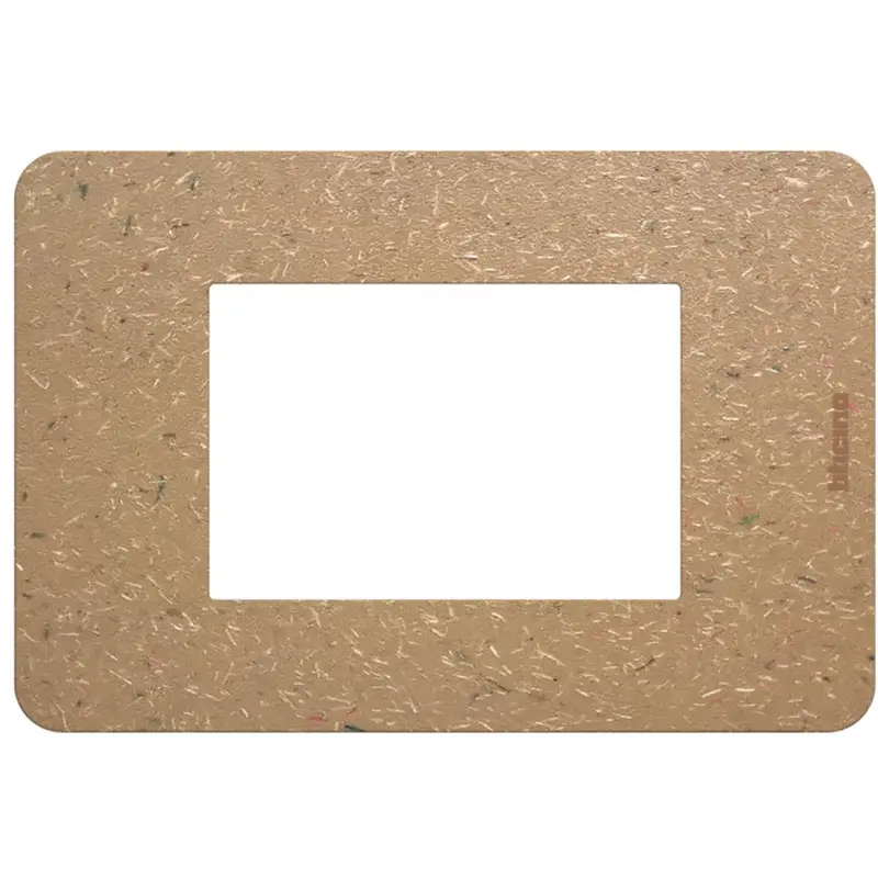 BTICINO Placca MatixGO 3 moduli JA4803BB