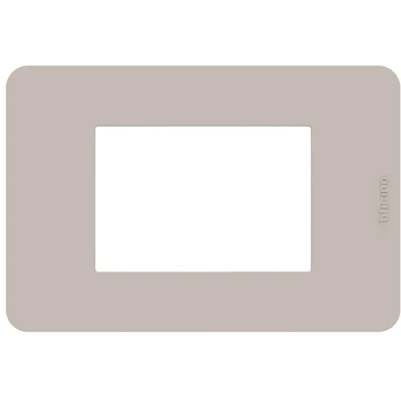 BTICINO Placca MatixGO 3 moduli JA4803TS