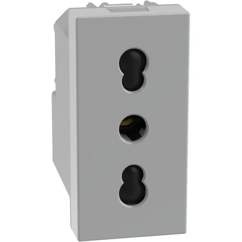 BTICINO Presa bipasso 2P+T 16 A 250Vac- interasse 19 mm e 26 mm JG4180