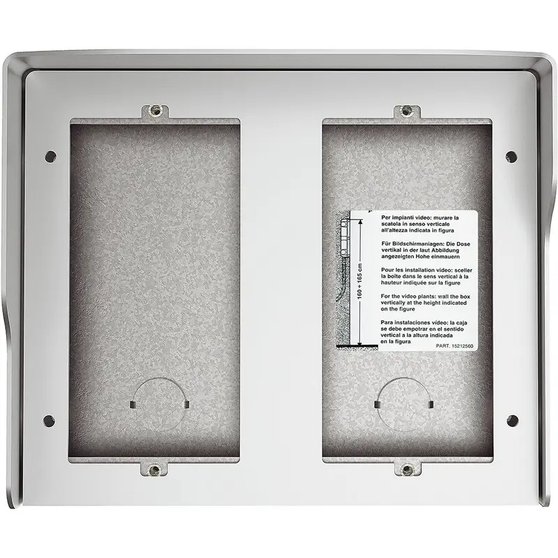 BTICINO Scatola fuori muro 4 moduli con tetto antipioggia 350641