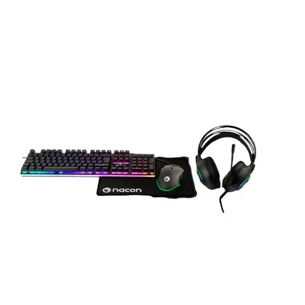 BUNDLE PC (TASTIERA, MOUSE, TAPPETINO , CUFFIE)