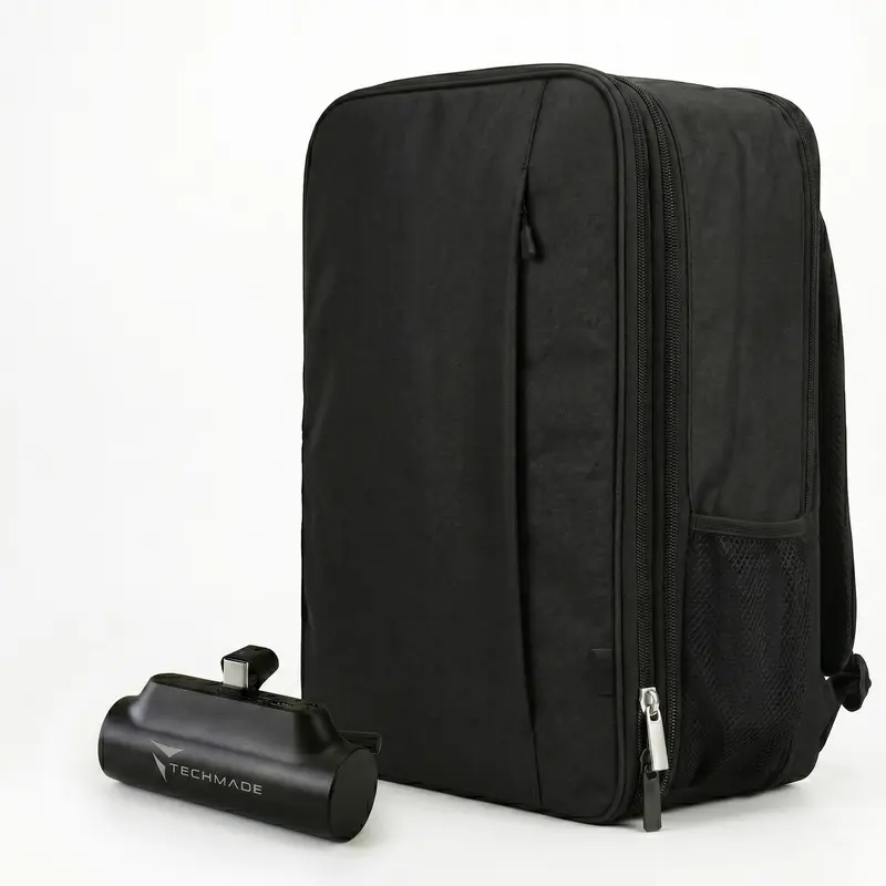 Bundle Zaino Hybrid e Power Bank 4500mAh - per Viaggi, Lavoro e Scuola