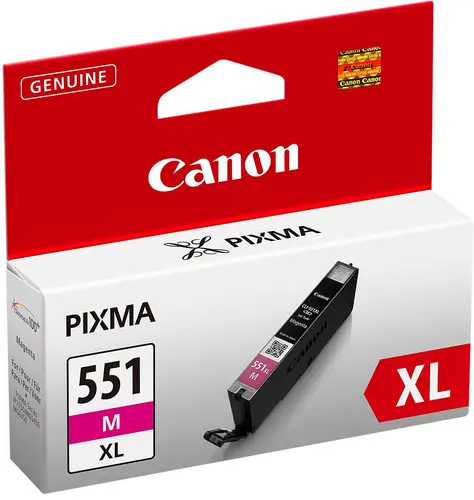 CANON CART INK MAGENTA ALTA CAPACITA PER PIXMA IP7250 MG5450 MG6350 CLI-551XL M