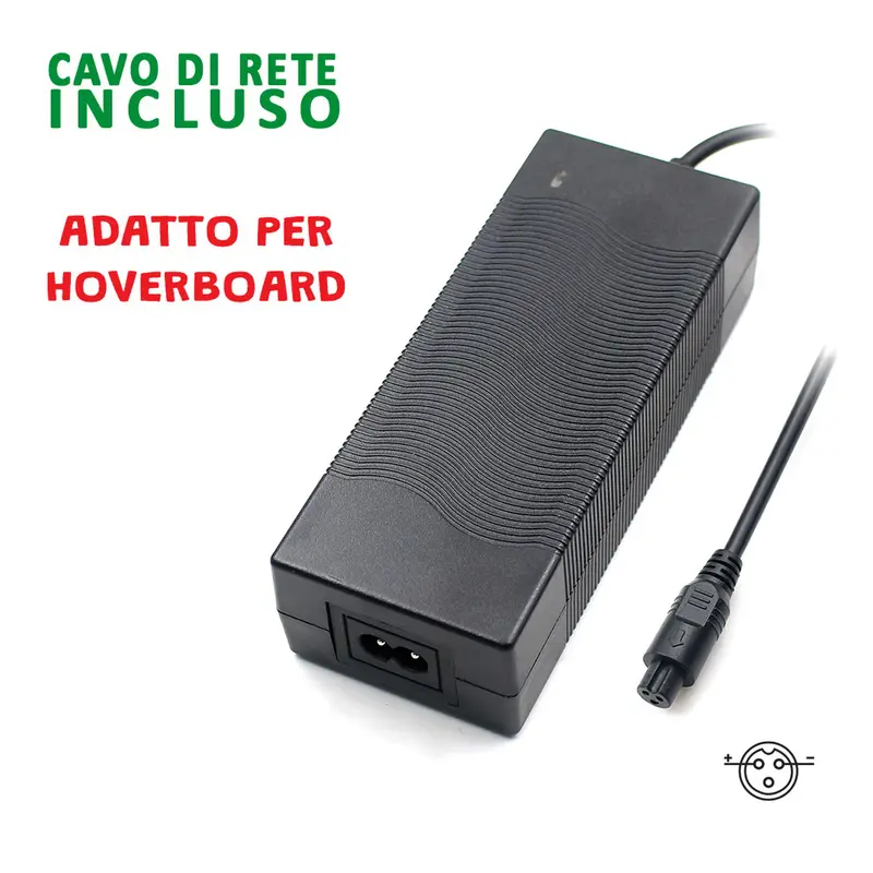 Carica batterie per hoverboard AP42V2 42 V 2 Ah 84 W