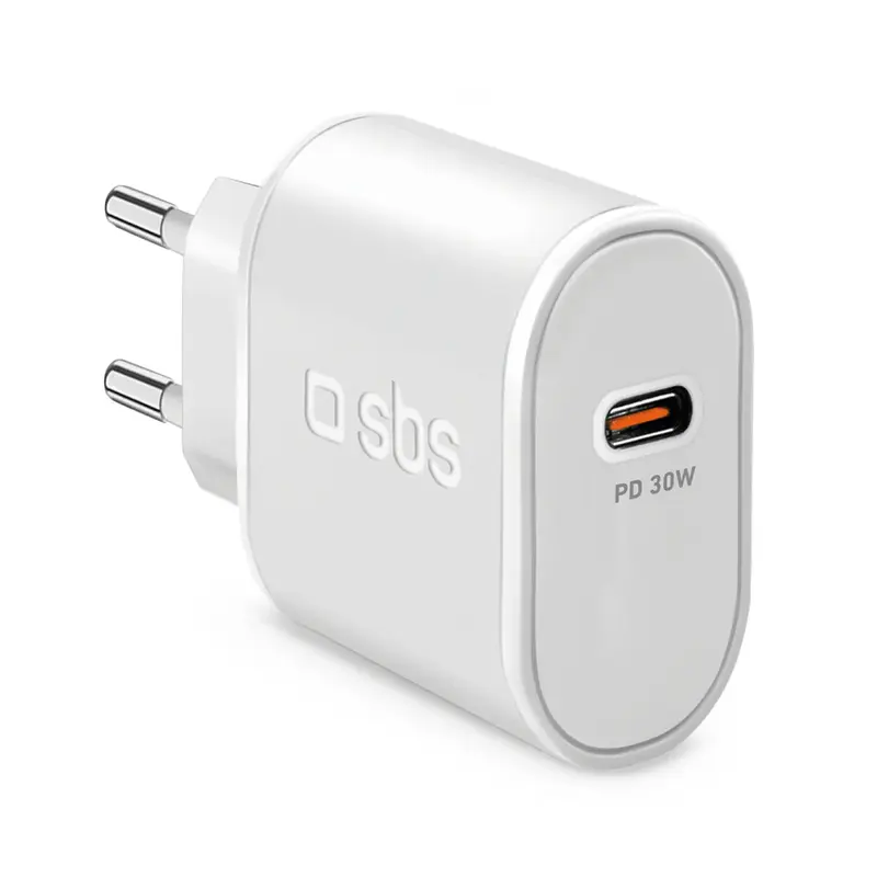 Carica batterie Power Delivery caricatore 30 Watt SBS - Ricarica ultra rapida