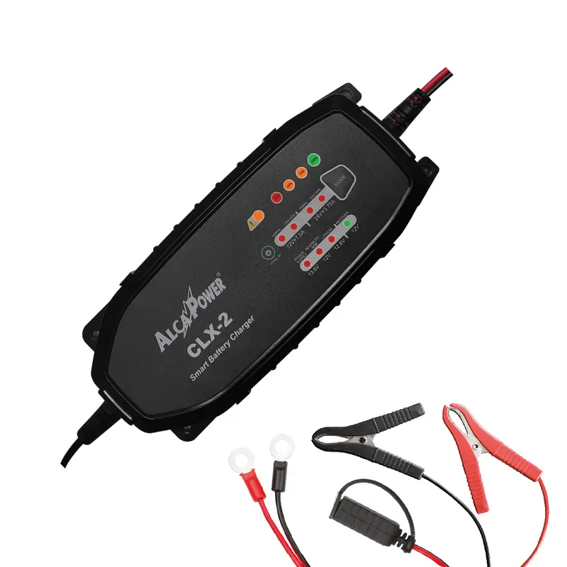 Caricabatterie AlcaPower CLX-2 – Switching Automatico 7,5 A 12/24 V LiFePO4