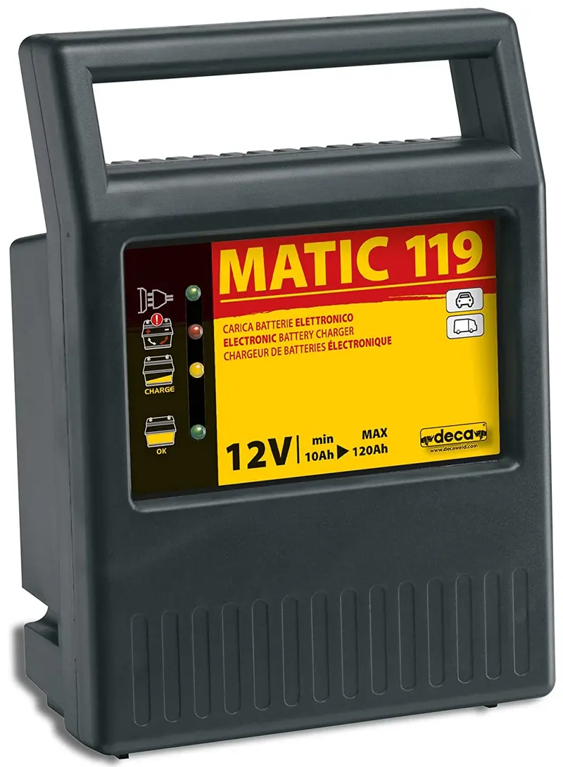 Caricabatterie Automatico DECA Matic 119 12V 9A