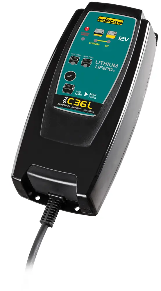 Caricabatterie DECA SM C36L 12V 3,6A LiFePO4