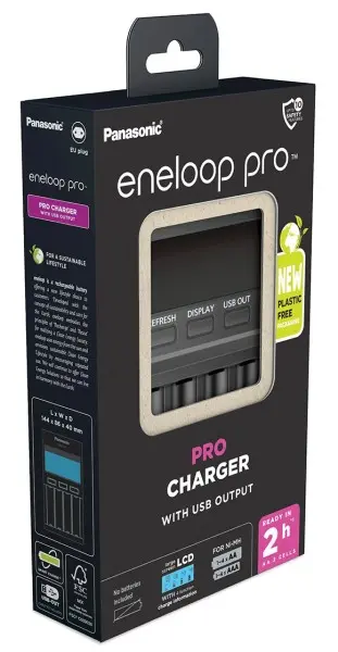 Caricabt Panasonic eneloop advanced charger