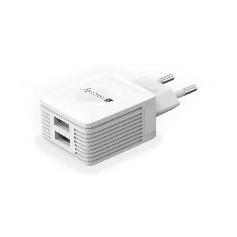 Caricatore smartphone / tablet USB 2 porte 2.1 A