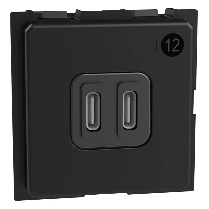 Caricatore USB con 2 porte tipo C - 30W Bticino K4293CC