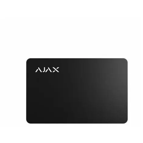 Carta contactless protetta per tastiera KeypadPlus (3 Badge) Nera Ajax  38220.89.BL