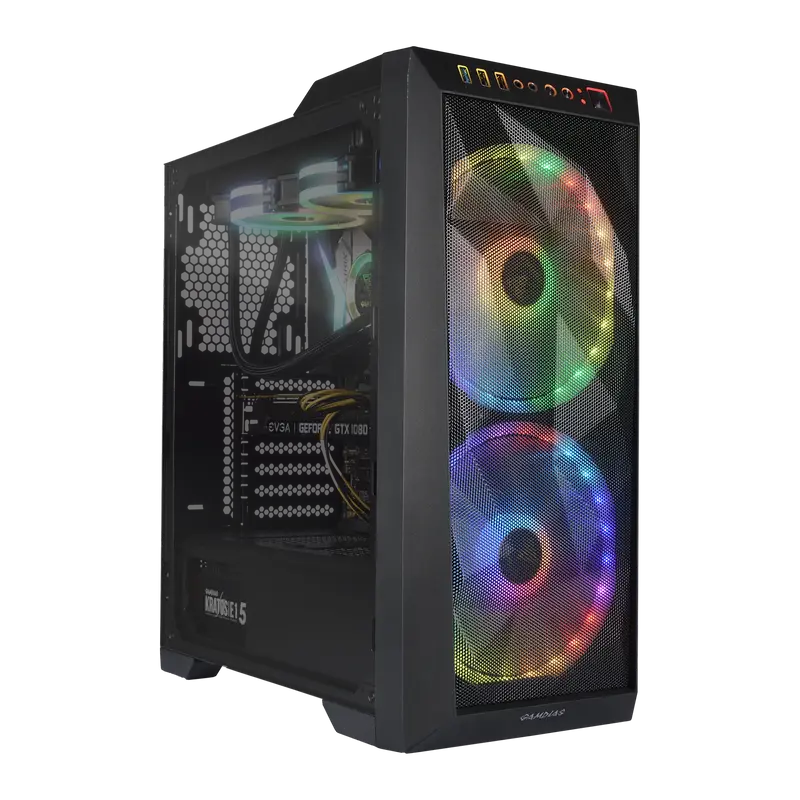 CASE PC GAMING GAMDIAS APOLLO M1 2 VENTOLE 200MM ARGB - TEMPERED GLASS