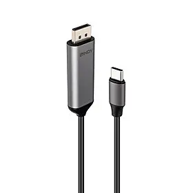 Cavo Adattatore 8K60Hz USB di tipo C a DisplayPort bidirezionale, 2m - Per risoluzioni fino a 7680x4