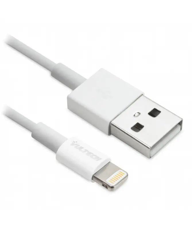 CAVO ALIM/DATI 1MT APPLE CERTIFICATO SM-T61WH VULTECH