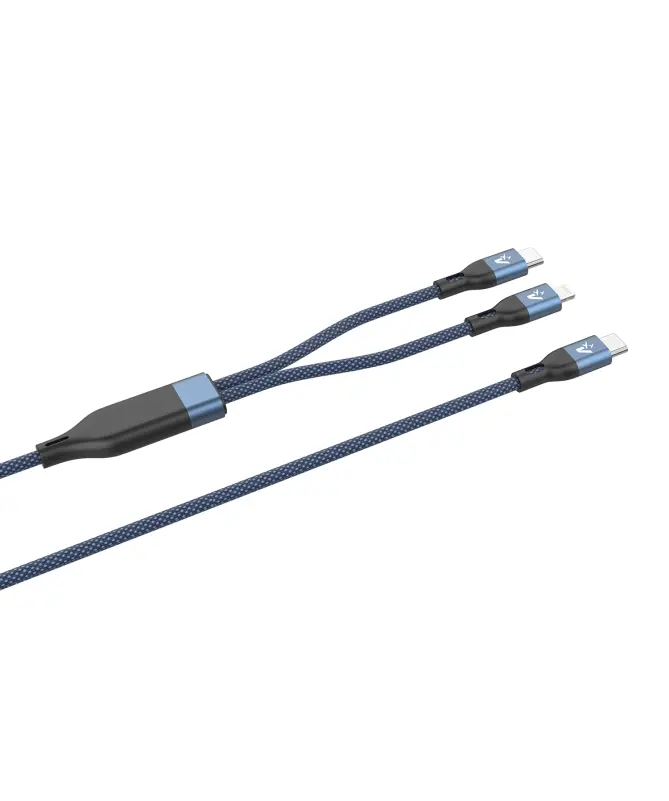 CAVO TYPE-C TO 2 TYPE-C 5.0 100W CS-NCCL12BL VULTECH