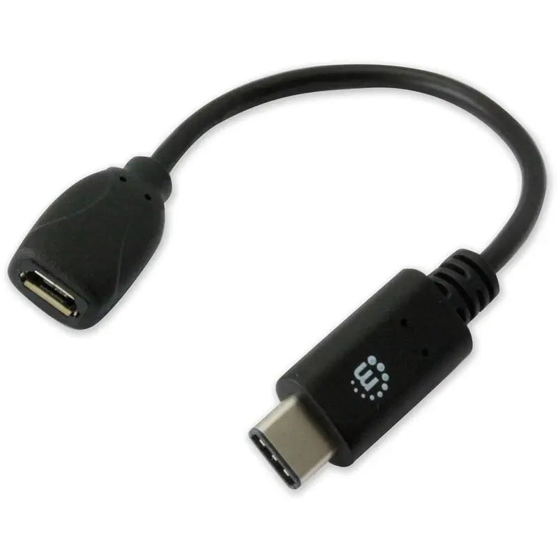 Cavo USB 2.0 cm/micro bf 0,15m nero