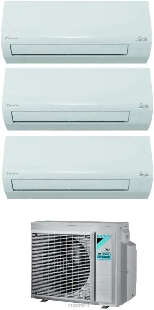 Climatizzatore Daikin Trial Split Pro Era 9000+9000+12000 BTU 3AMXF52A