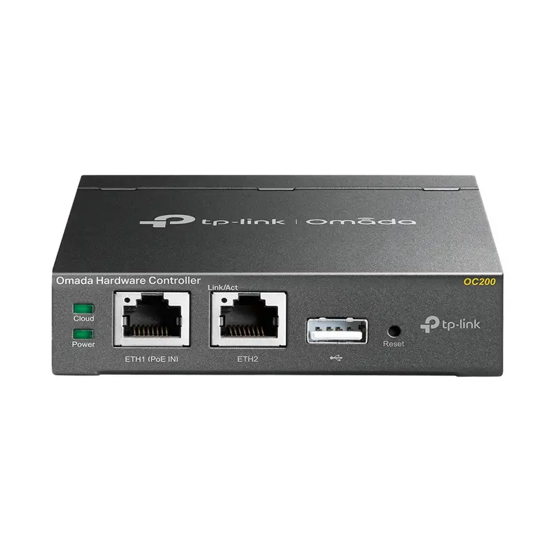 CONTROLLER CLOUD TP-LINK OC200 OMADA, 2 PORTE 10/100,+ 1 PORTA USB2.0