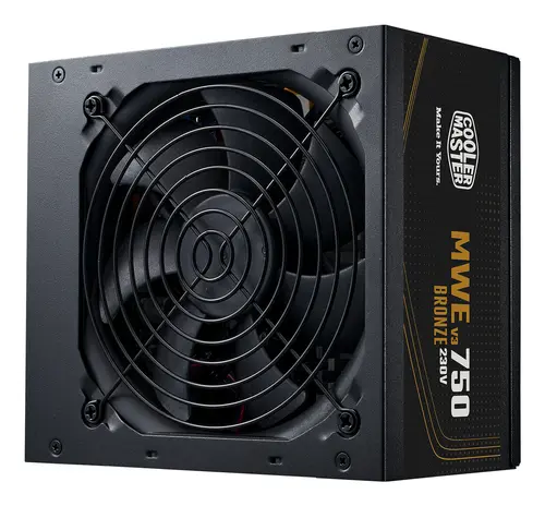 COOLER MASTER ALIMENTATORE MWE BRONZE 750 V3 230V, NON MODULARE, ATX 3.1