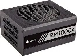 CORSAIR ALIMENTATORE RM1000E WHITE, 1000 WATT, CYBENETICS GOLD CERTIFIED, FULLY MODULAR POWER SUPPLY