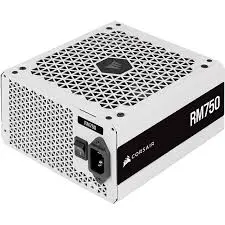 CORSAIR ALIMENTATORE RM750E WHITE, 750 WATT, CYBENETICS GOLD CERTIFIED, FULLY MODULAR POWER SUPPLY