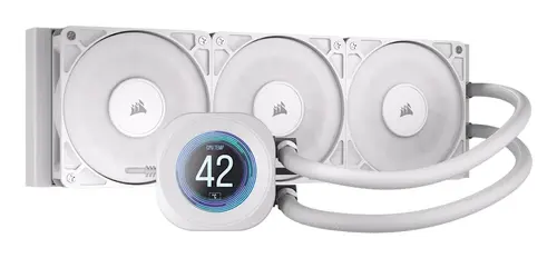 CORSAIR DISSIPATORE A LIQUIDO NAUTILUS 360 LCD White, 360mm Radiator