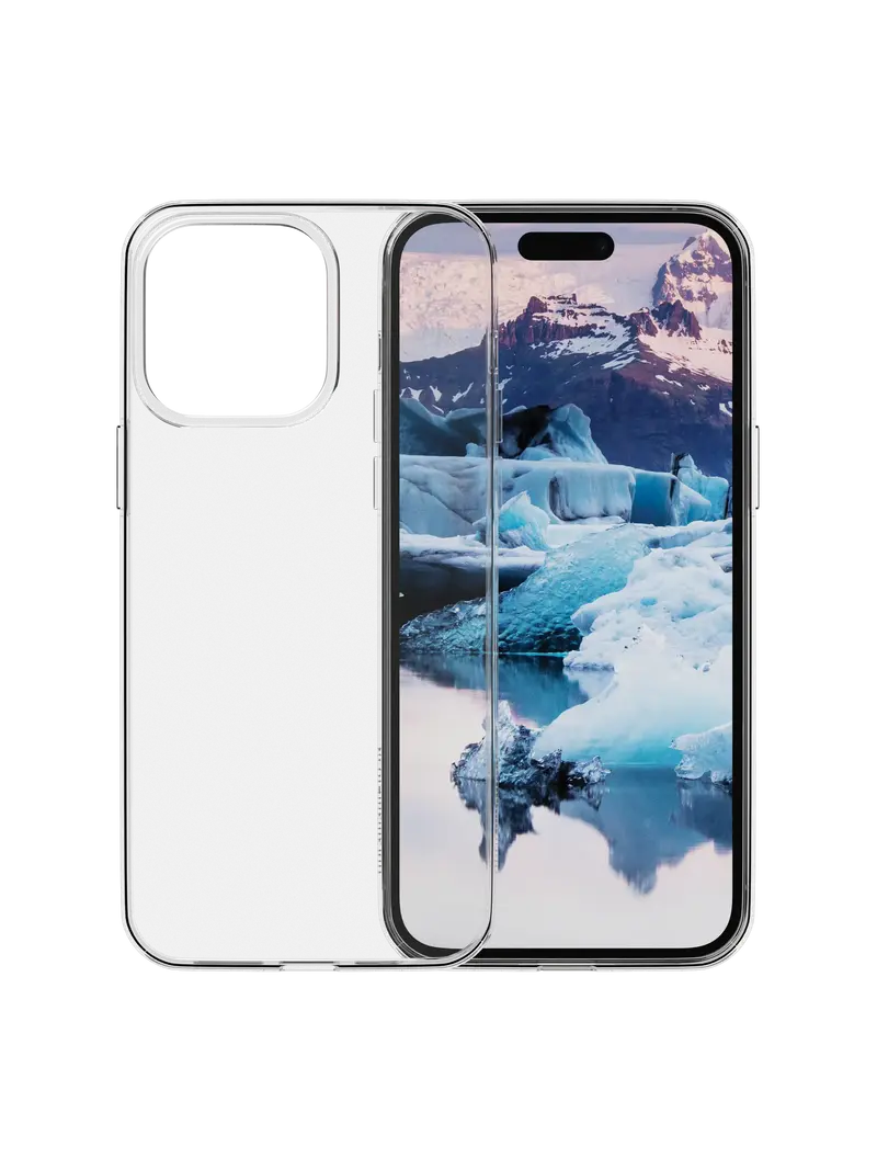 Cover dbramante1928 Greenland per iPhone 15 Pro Max – Trasparente