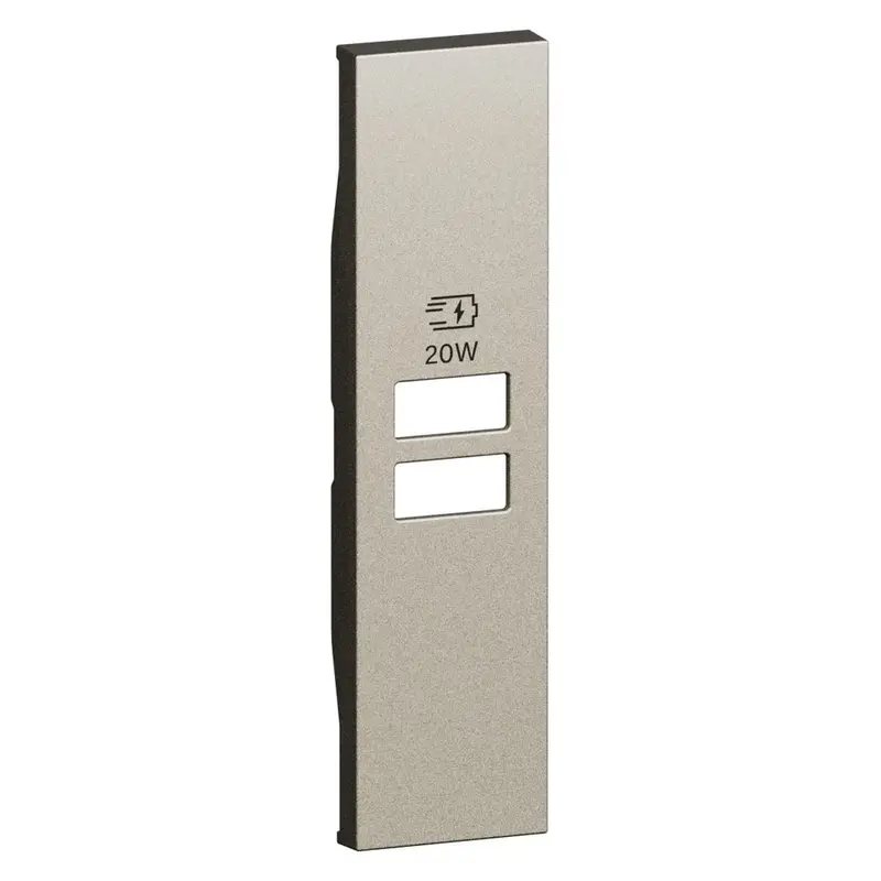 cover per caricatori USB articolo K4192AC, K4192CC Bticino KC13PD