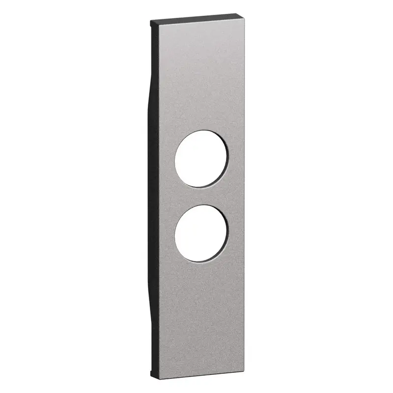 Cover per presa TV art. K4214D - 1 modulo. Steel. Bticino KS09