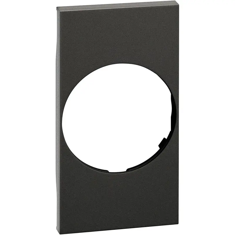 Cover per torcia estraibile articolo K4380 e prese standard tedesco - 2 moduli, Nero. Bticino KG04