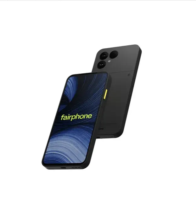 Das Fairphone (Gen.6+) Dual-SIM 12GB/256GB Horizon Schwarz Android 16 Smartphone