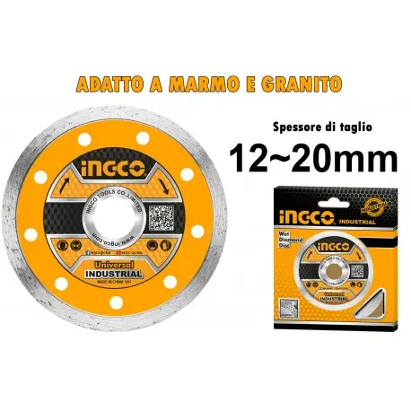 DISCO DIAMANTATO 115MM A UMIDO