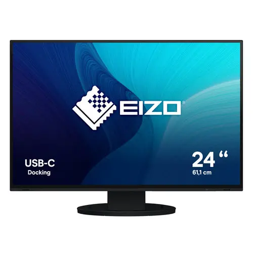EIZO FlexScan EV2485-BK Monitor PC 61,2 cm (24.1") 1920 x 1200 Pixel WUXGA LED Nero