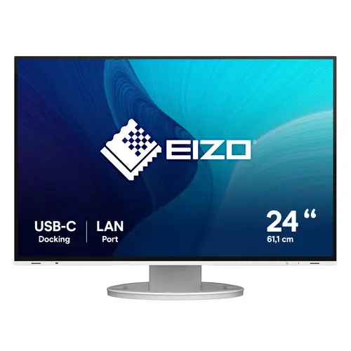 EIZO FlexScan EV2495-WT Monitor PC 61,2 cm (24.1") 1920 x 1200 Pixel WUXGA LED Bianco