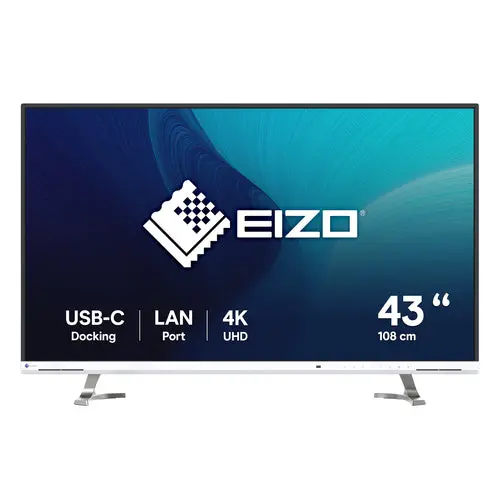 EIZO FlexScan EV4340X-WT Monitor PC 108 cm (42.5") 3840 x 2160 Pixel 4K Ultra HD LED Bianco