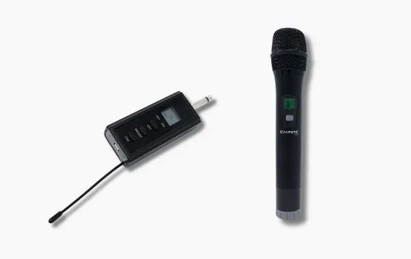 EMPIRE MEDIA KIT RICEVITORE UHF + MICROFONO ICE