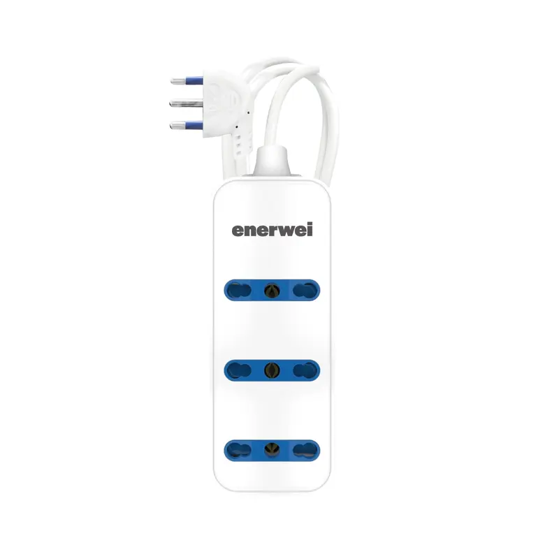 Enerwei Multipresa Bipasso 3-6 Prese | Cavo 1,5 m o 3 m | Max 3680W