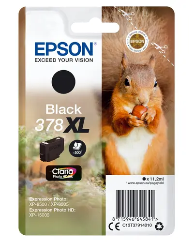 EPSON CART INK INK NERO SCOIATTOLO 378XL
