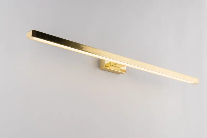 FANEUROPE APPLIQUE LED LANCER ORO FISSAGGIO PARETE/SPECCHIO 13W 1000LM 4000K IP54