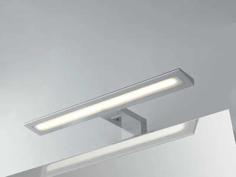 FANEUROPE APPLIQUE LED WALLY CROMO FISSAGGIO PARETE/SPECCHIO 8W 910LM 4000K IP44 SPOT-B-WALLY