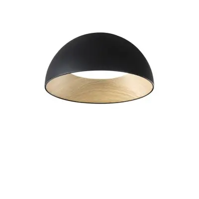 FANEUROPE PLAFONIERA LED COCO NERO 40W 4400LM CCT 50X29CM LED-COCO-PL50-NER