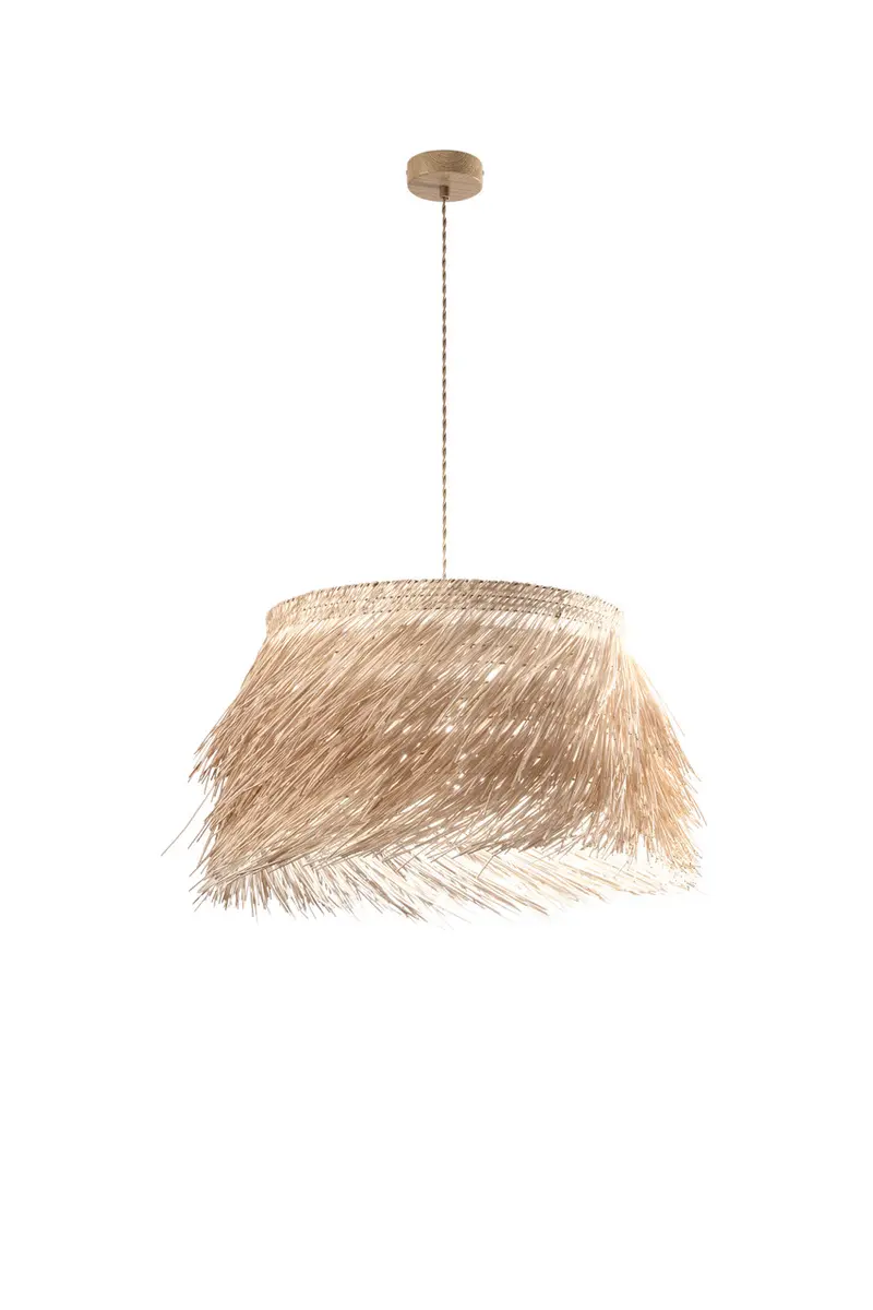 FANEUROPE SOSPENSIONE SAMOA IN RATTAN 1XE27 MAX 60W IP20 60XH178CM